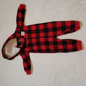 Carter's Fleece Hooded Jumpsuit